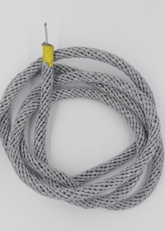 Spiral Braided Rope with Steel Core