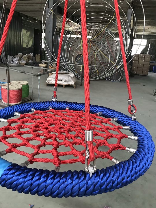 Basket Swing Playground Combination Rope to Hiking Plastics